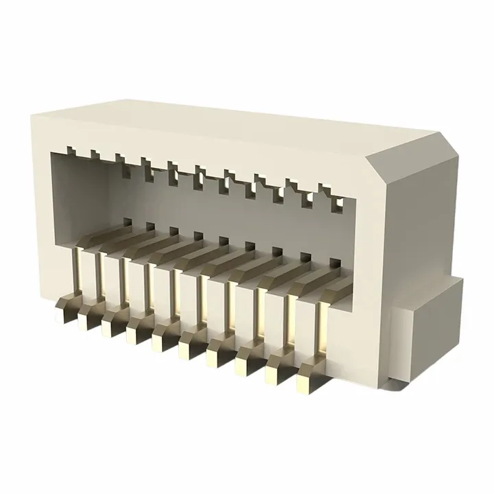 0,8 мм женска заглавка Двоен ред вход SMT