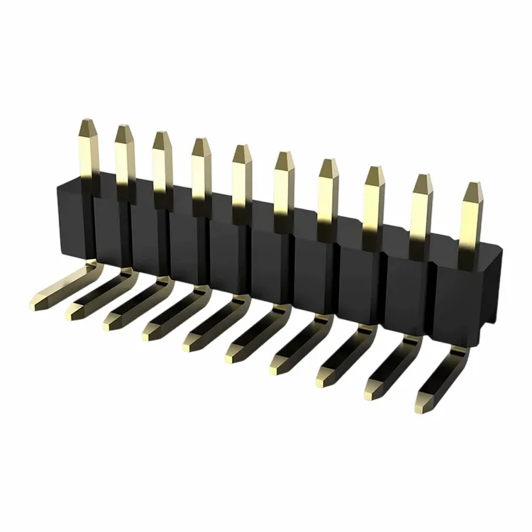 1,0 мм щифт заглавка с един ред десен ъгъл потапяне