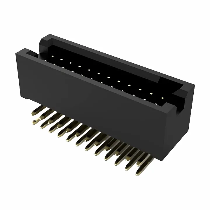 1,27 мм заглавие на кутията мъжки двоен ред smt