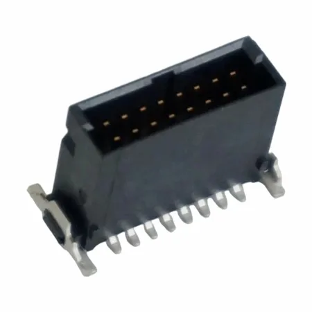 1,27 мм високоскоростен мъжки заглавка с двоен ред smt