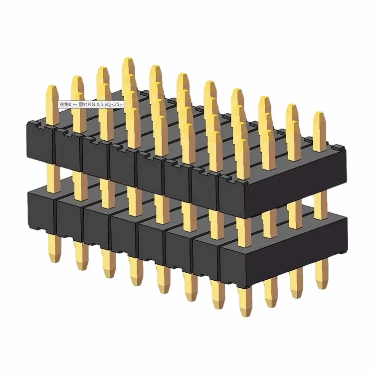 2,0 мм заглавие на щифта Четири ред направо