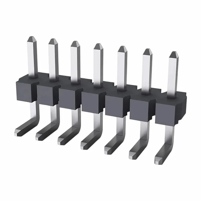 5.08 мм щифт заглавка единично 90 градуса потапяне